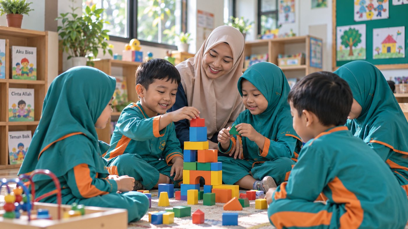 Kegiatan belajar anak RA Taba-Taba’i