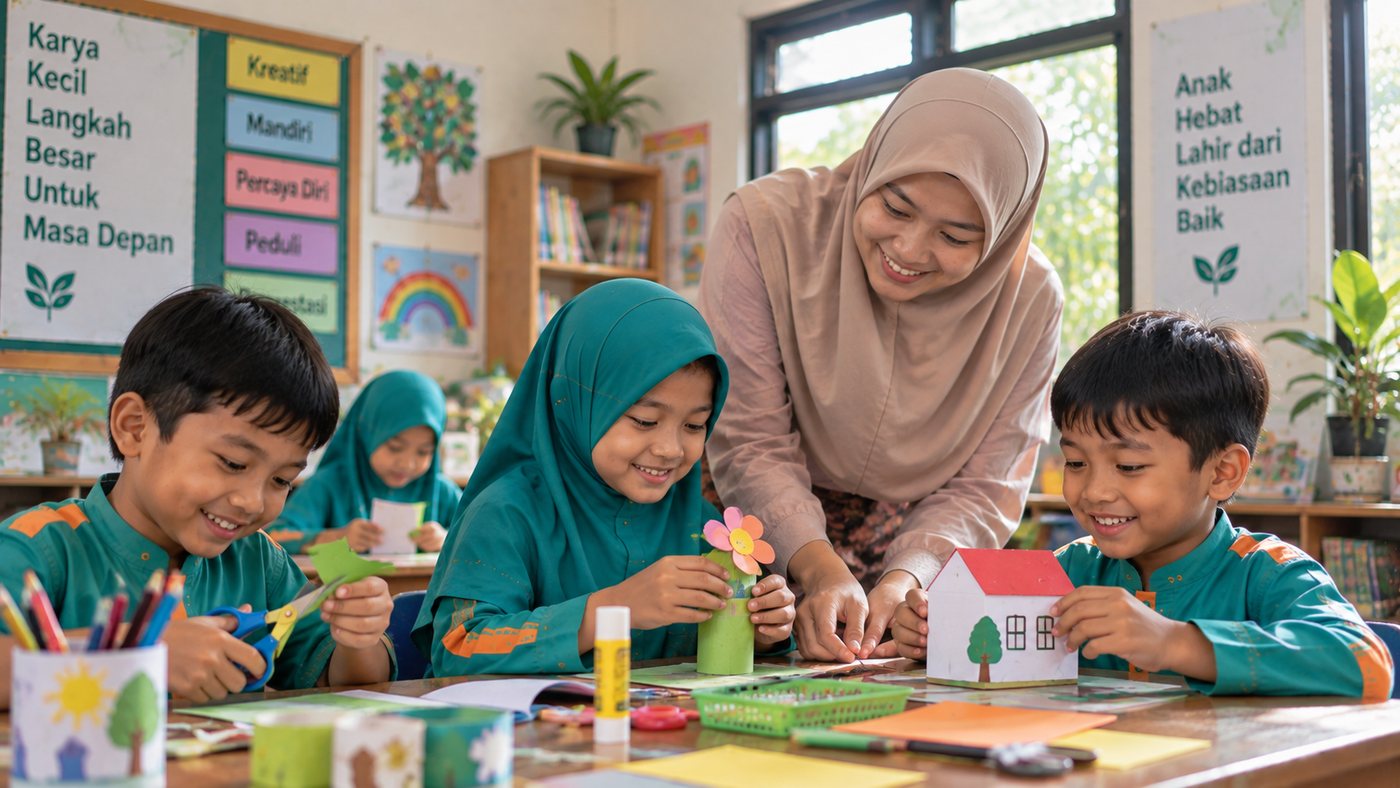 Lingkungan Sekolah PMD untuk calon peserta didik baru